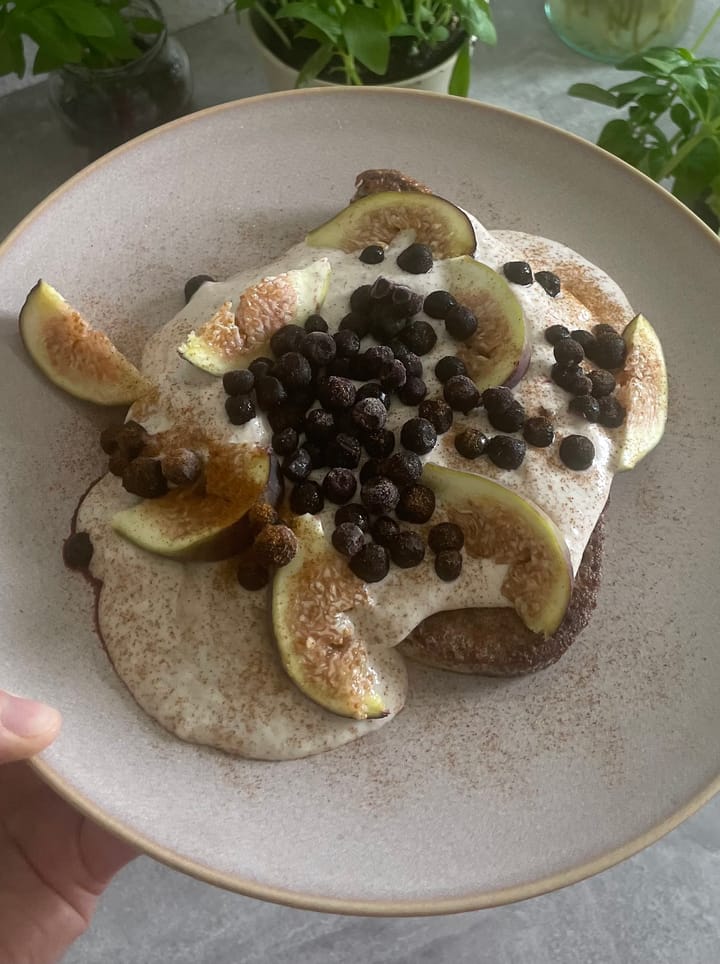 Zimt French Toast mit Bananencreme